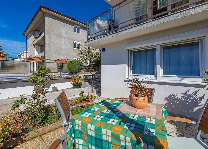 Apartmán Lauschiges Nur 450 Meter Zum Sandstrand Mit Privater Terrasse